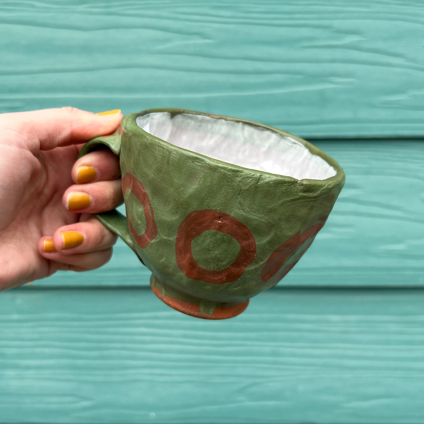 Hank Carlton Circles and Stripes Mug