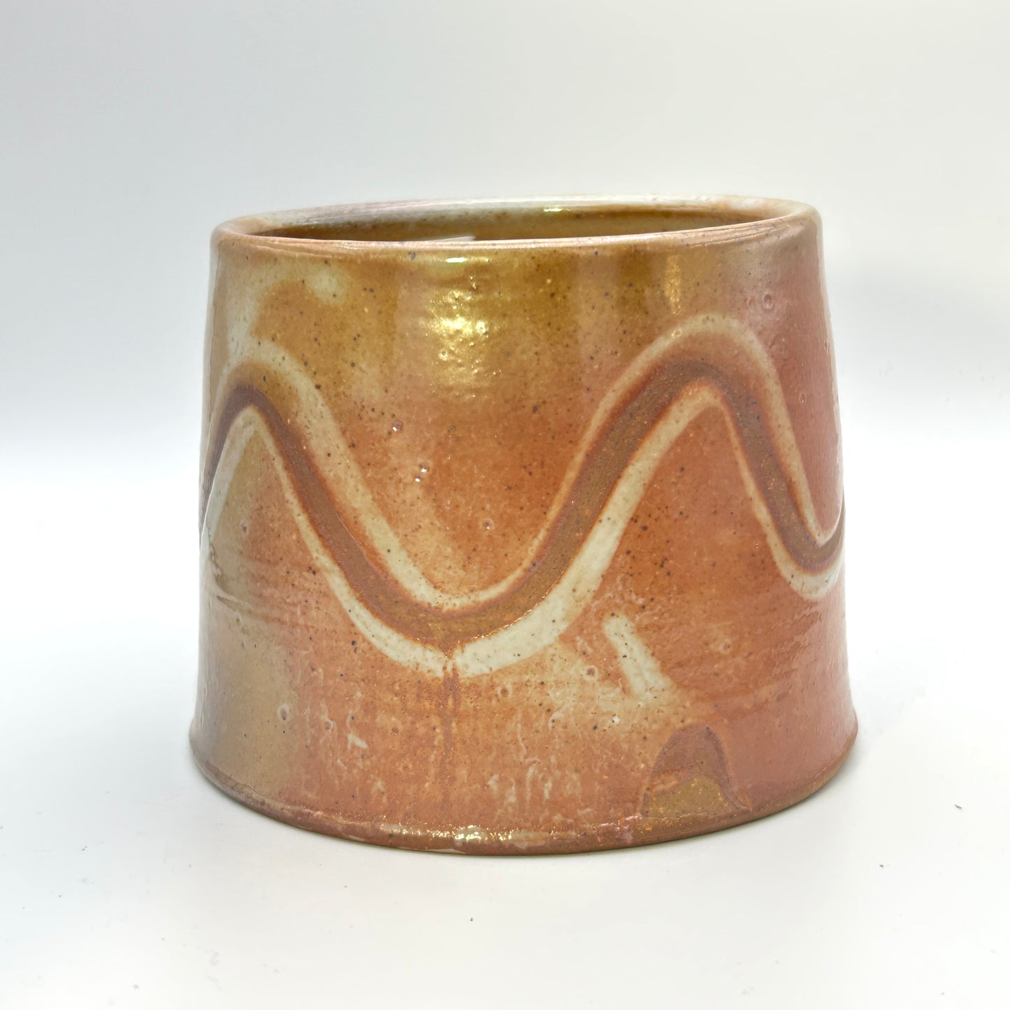 Hank Carlton Wood Fired Shino Mug