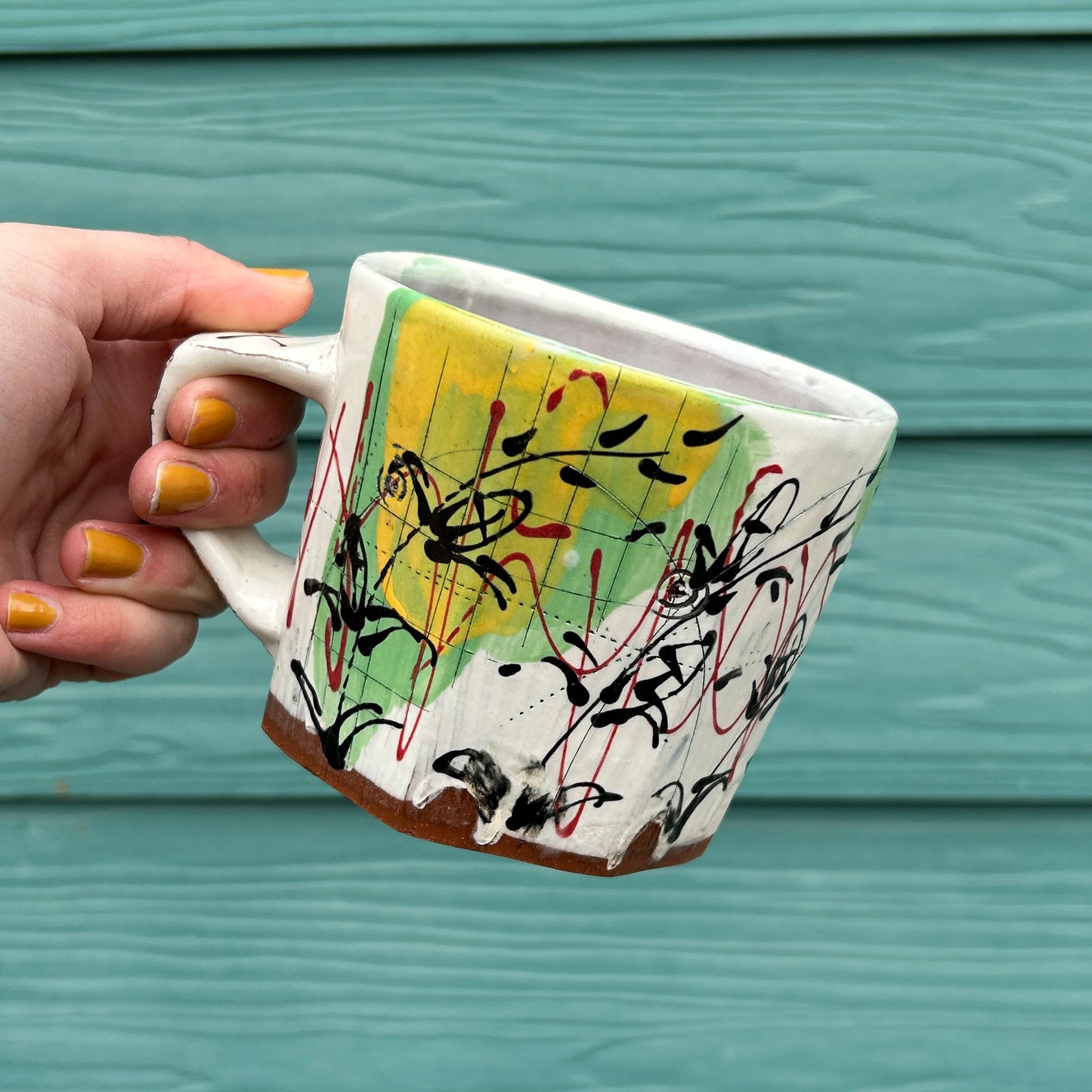 Brandon Bishop Octagon Foot Mug