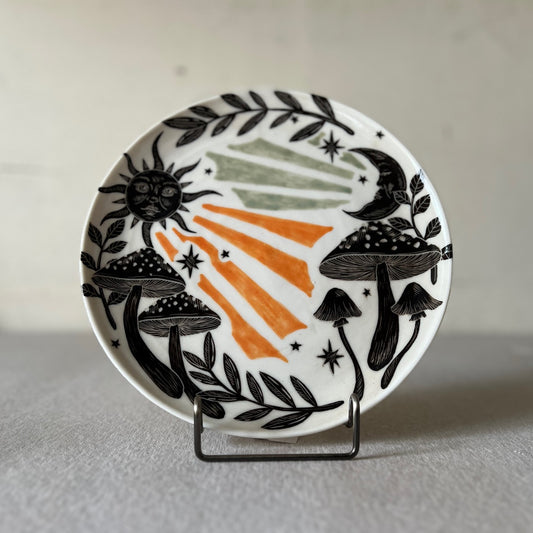 Sophie Cargill Sun and Moon Plate