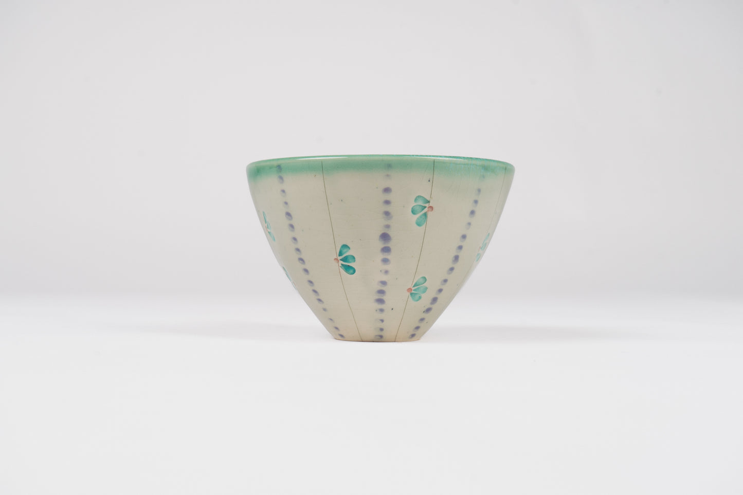 Kerry Steinberg Blue Flower Bowl