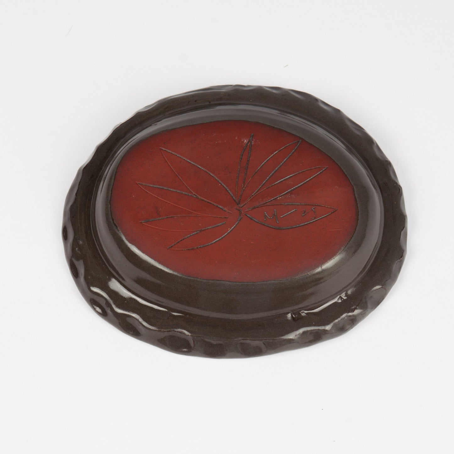 Maria Dondero Orange Flower Dish