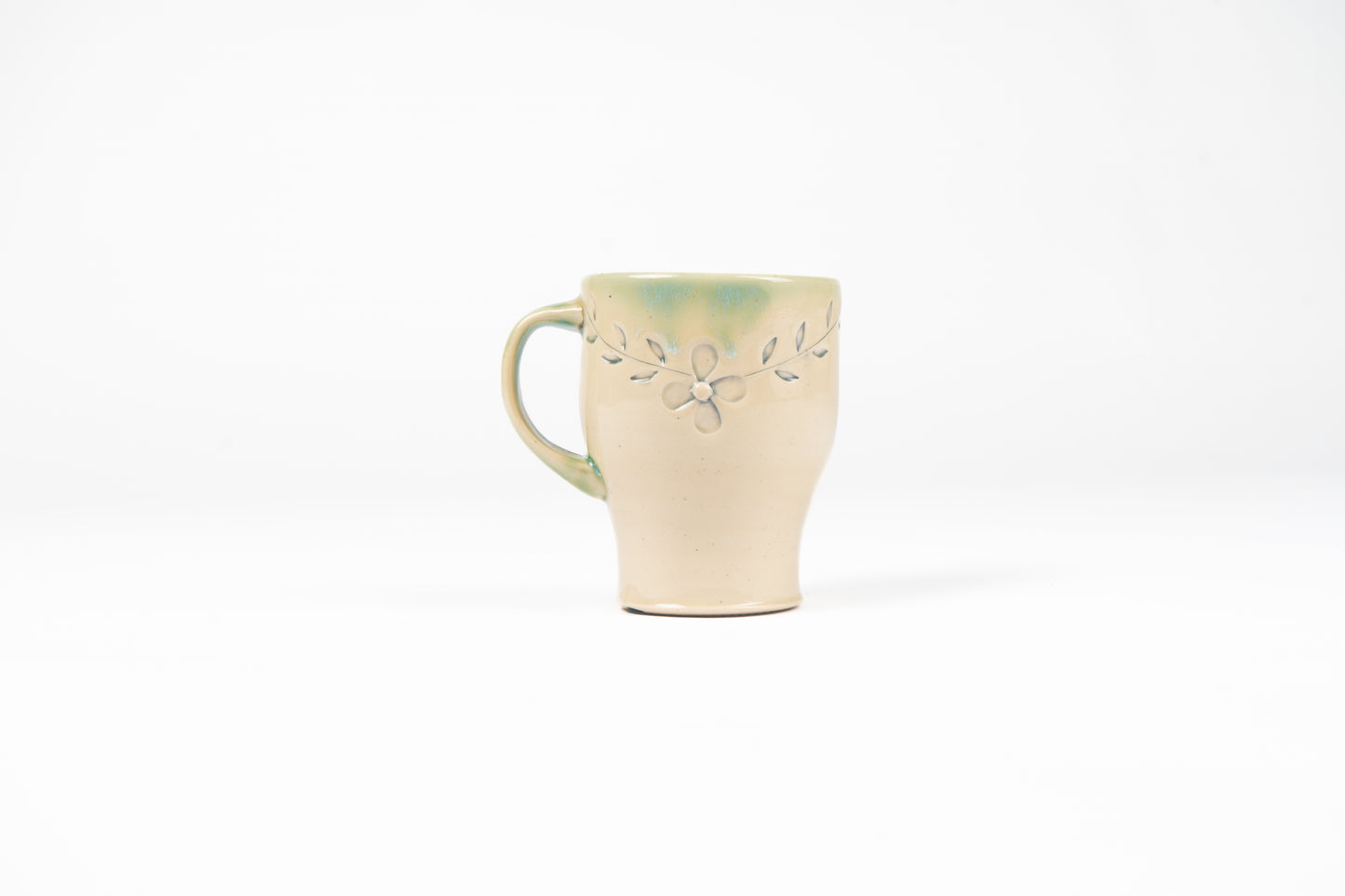Kerry Steinberg Blue Flower Mug