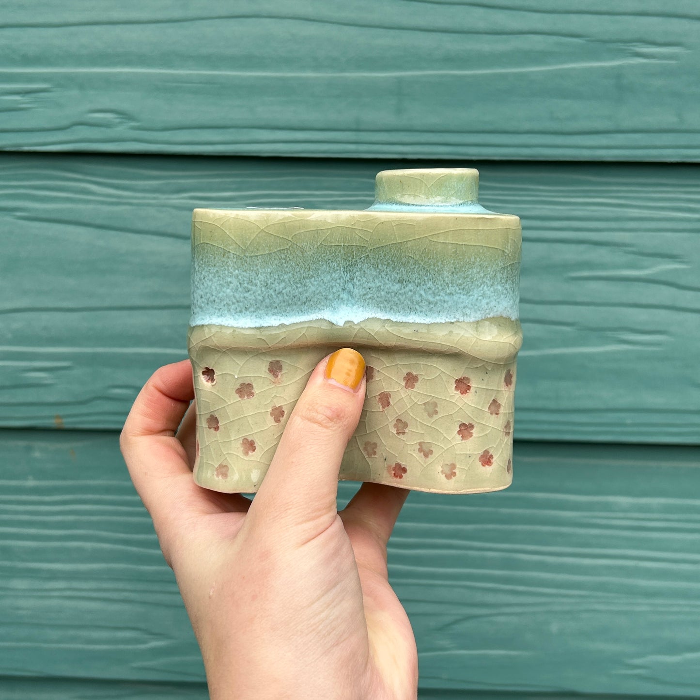 Kerry Steinberg Handbuilt Vase