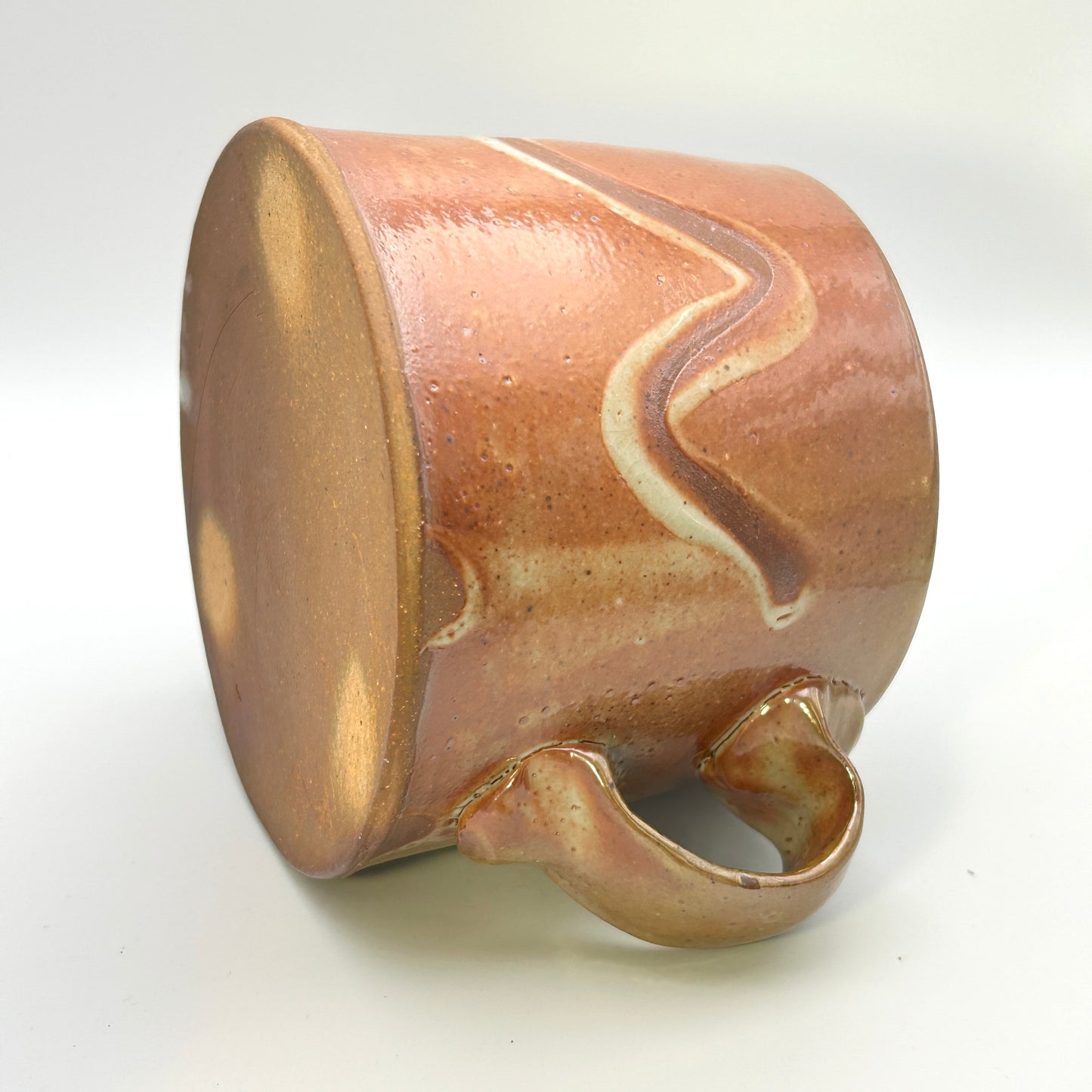 Hank Carlton Wood Fired Shino Mug