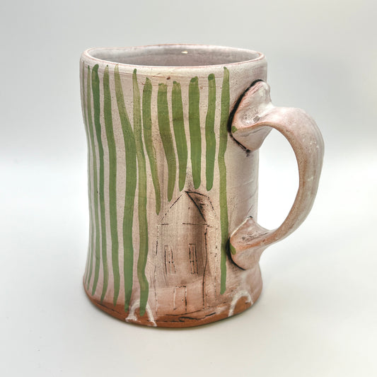 Hank Carlton Striped house Mug