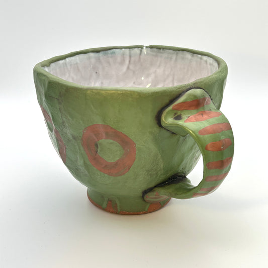 Hank Carlton Circles and Stripes Mug