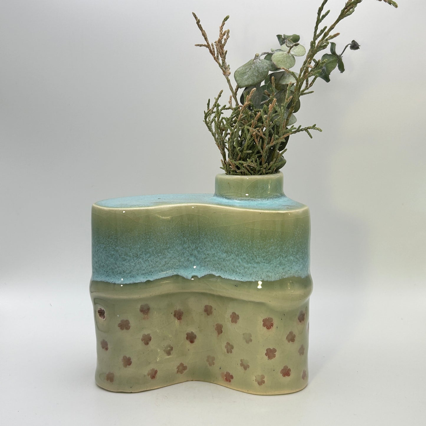 Kerry Steinberg Handbuilt Vase