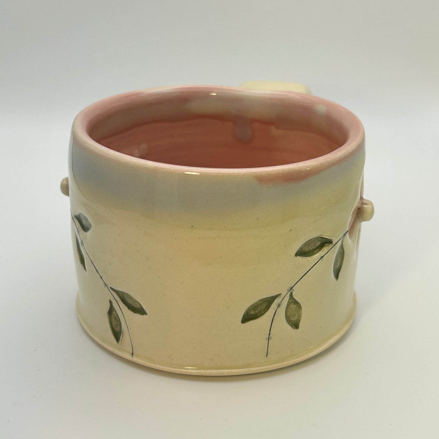Kerry Steinberg Pink Flowers Mug