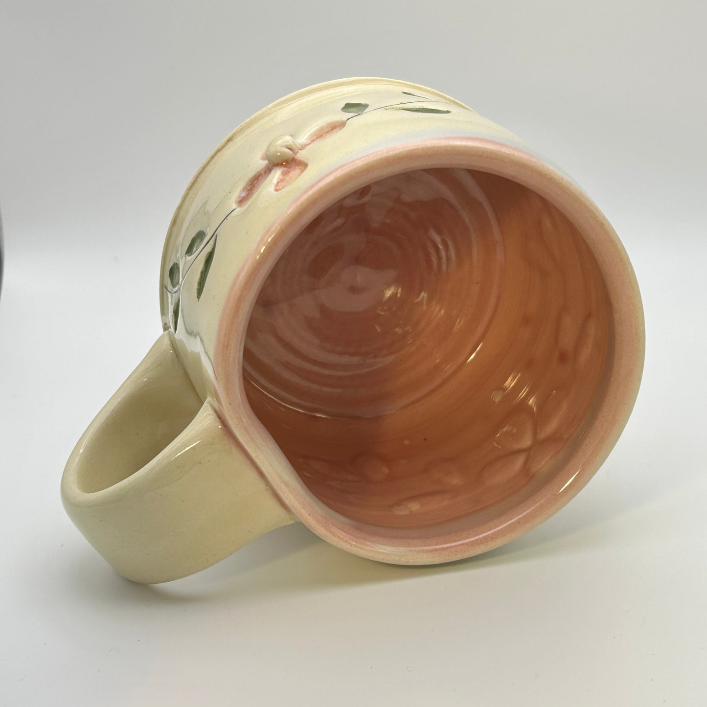 Kerry Steinberg Pink Flowers Mug